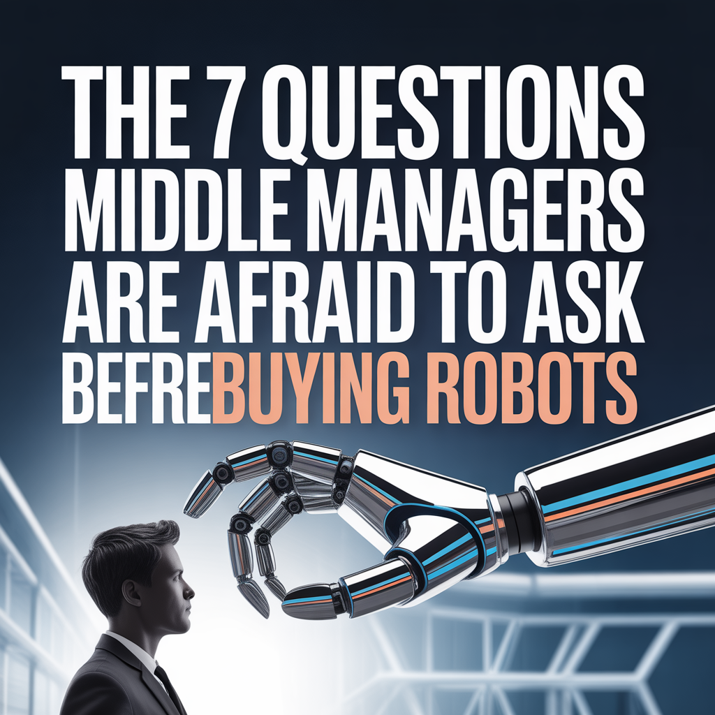 Avoid Costly Mistakes: Robot Buying Questions