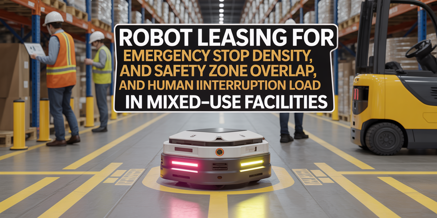 Robot Leasing for Efficiency in Mixed-Use Facilities