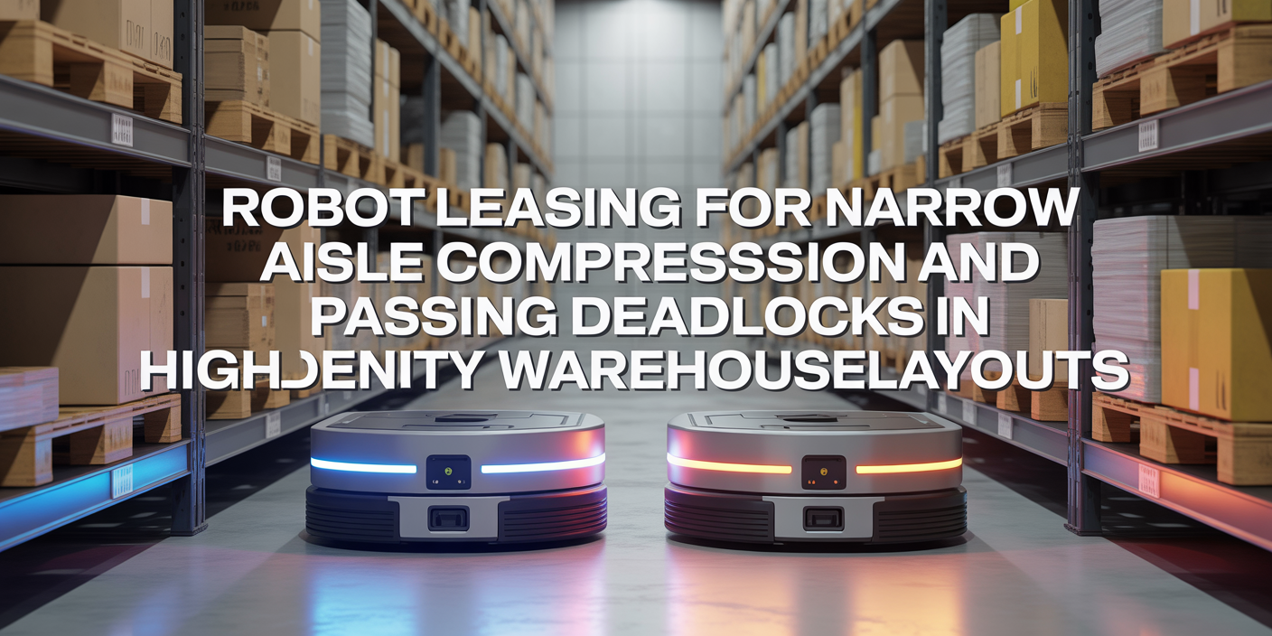 Robot Leasing Strategies for Narrow Aisles in Warehouses