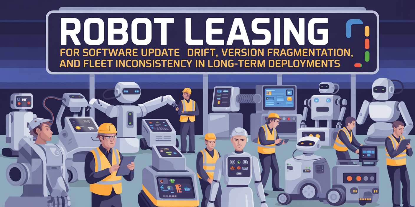 Addressing Long-Term Fleet Inconsistency with Robot Leasing in 2026