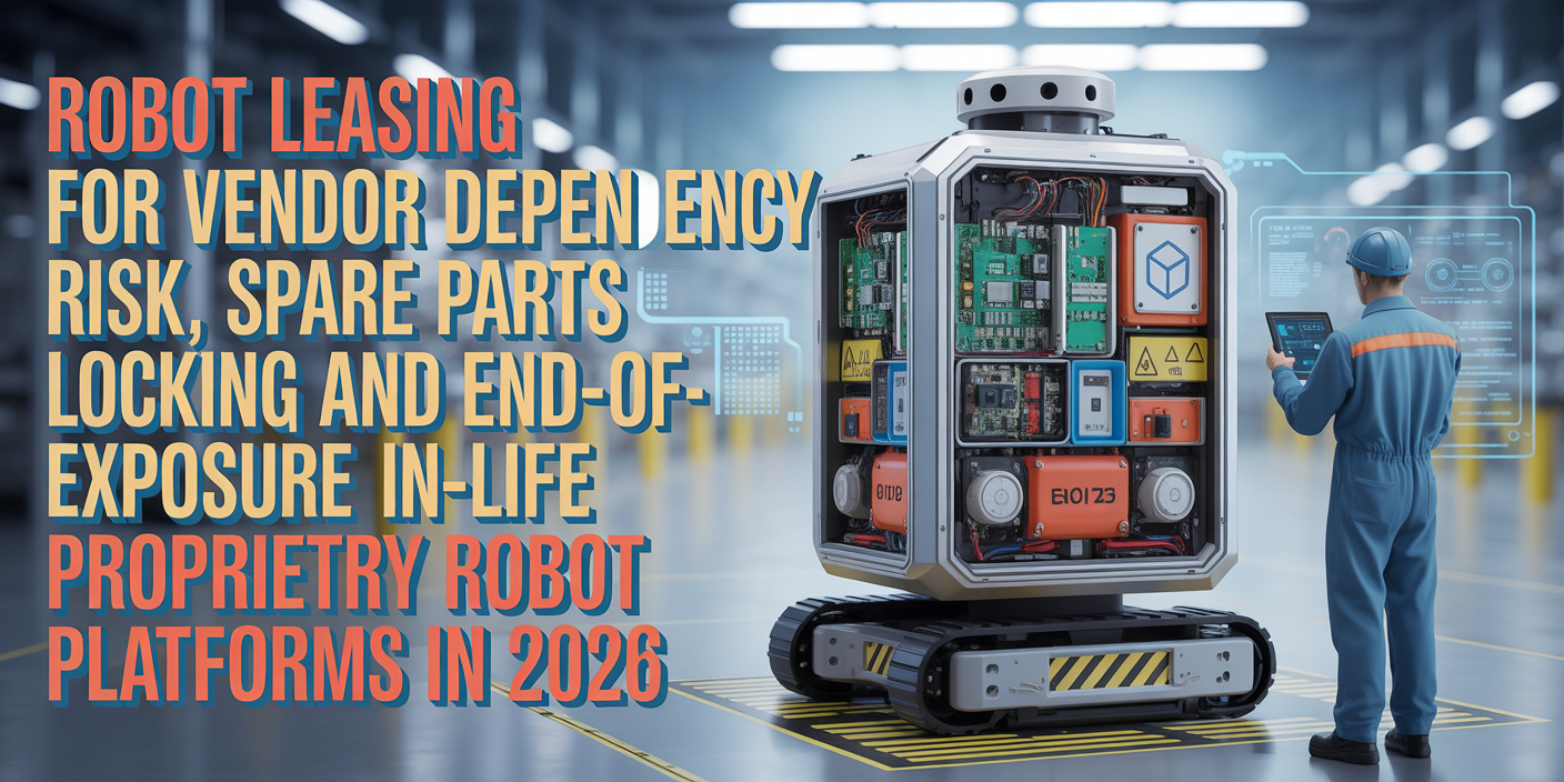 Reducing Vendor Risk: Advantages of Robot Leasing in 2026