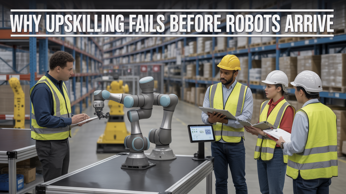 Why Upskilling Fails in Automation: Understanding Participation Collapse
